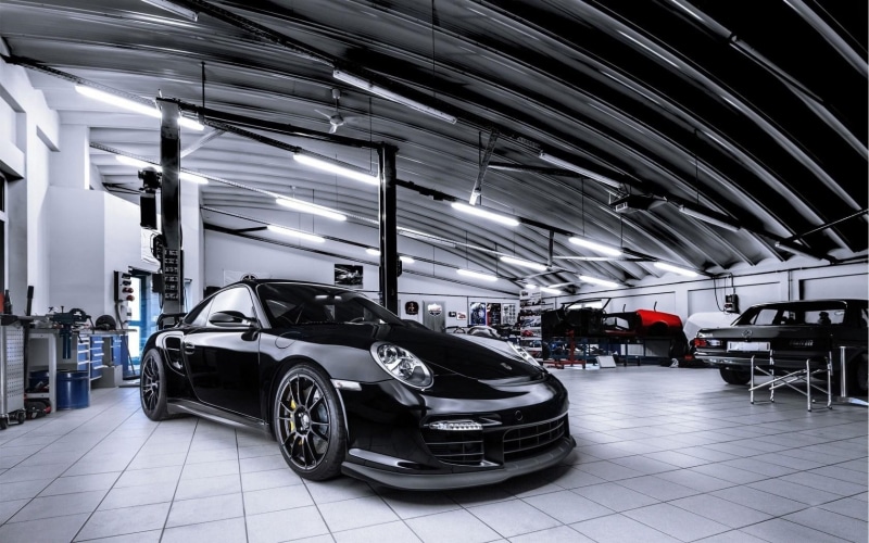 gt, porsche, car, garage, 720P