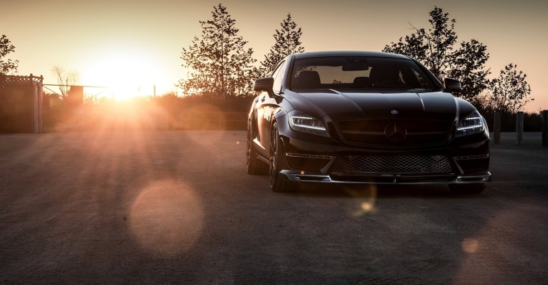 CLS 63, transportation, land vehicle, sky, CLK-Class, motor vehicle, full length, car, coupe, road, mode of transportation, 2015, AMG, Mercedes, lens flare