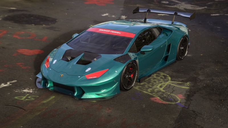 blue, outdoors, day, street, vehicle, speed, Lamborghini Huracan, racecar, stationary, road, car, luxury, sports car, 1080P, Lamborghini, nature, city