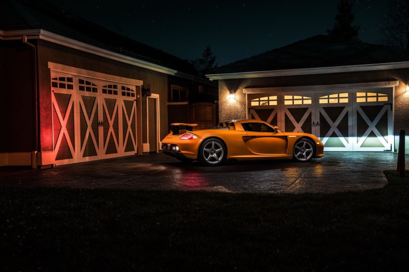 car, Porsche, 1080P, Porsche Carrera GT, Garage, vehicle