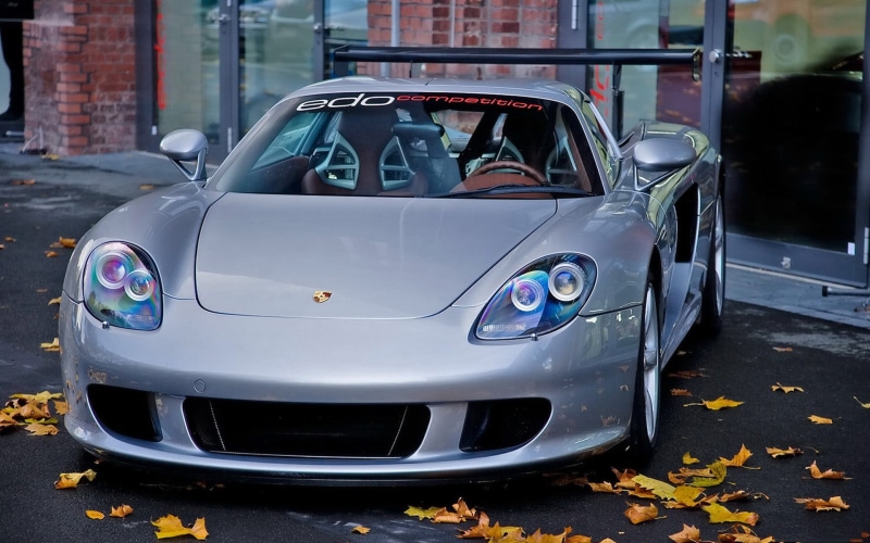 no people, street, retro styled, 1080P, silver, honda, mode of transportation, civic, car, vintage car, outdoors, motor vehicle, Porsche, stationary, day