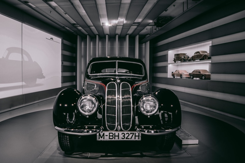building, transportation, ceiling, travel, glass - material, indoors, munich, transportation system, BMW, power, selective, automotive, exhibition, car
