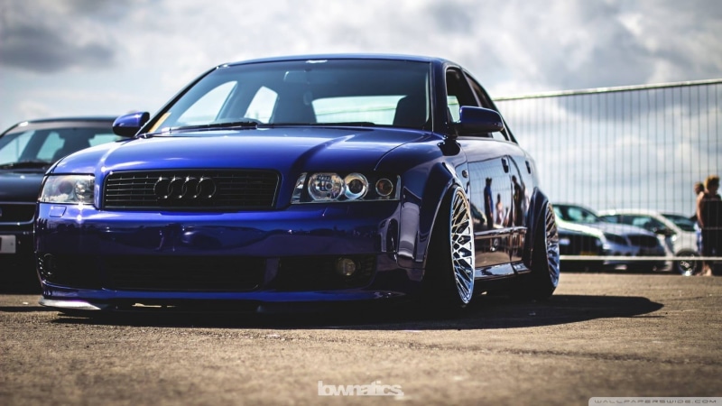 blue cars, benz, travel, mercedes, Stance, luxury, vintage car, Audi S4, car, no people, stationary, vehicle, sky, cloud - sky, city, land vehicle, sedan