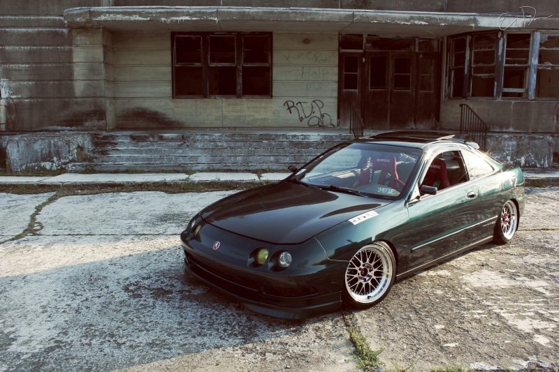 1080P, Integra, Honda, black, Sedan, Acura, coupe, green