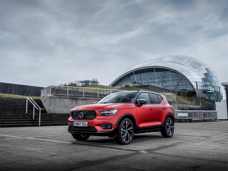Volvo XC40, SUV, Vehicle, Luxury Car, Red Car, Car, Volvo, 4K