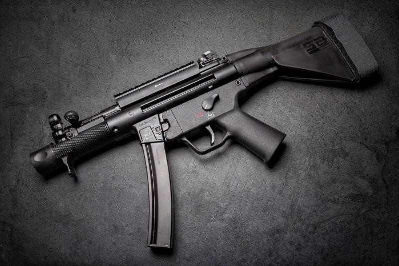 1080P, machine, HK MP5K, The gun