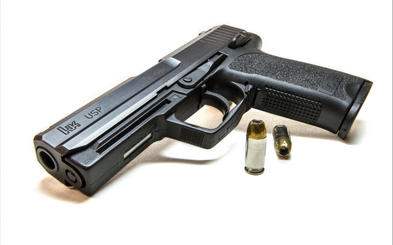 gun, 1080P, weapons, HK USP 45 Auto