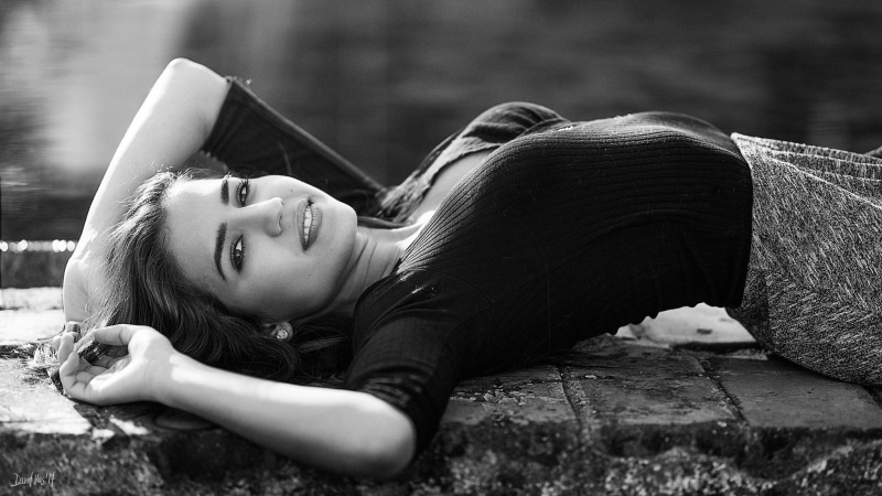 women, monochrome, David Mas, model, 1080P, 500px