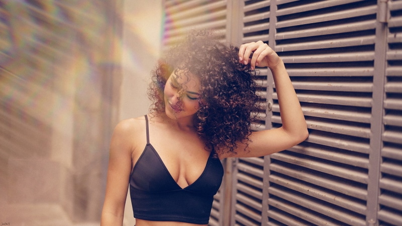 500px, curly hair, beautiful woman, adult, fashion, beautiful people, photography, one person, front view, 1080P, Sonia, smiling, model, young adult, young women