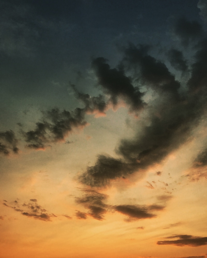 idyllic, bucharest, outdoors, storm, sky, low angle view, no people, tranquil scene, awe, cloud - sky, cloudscape, backgrounds, tranquility, romania, dusk