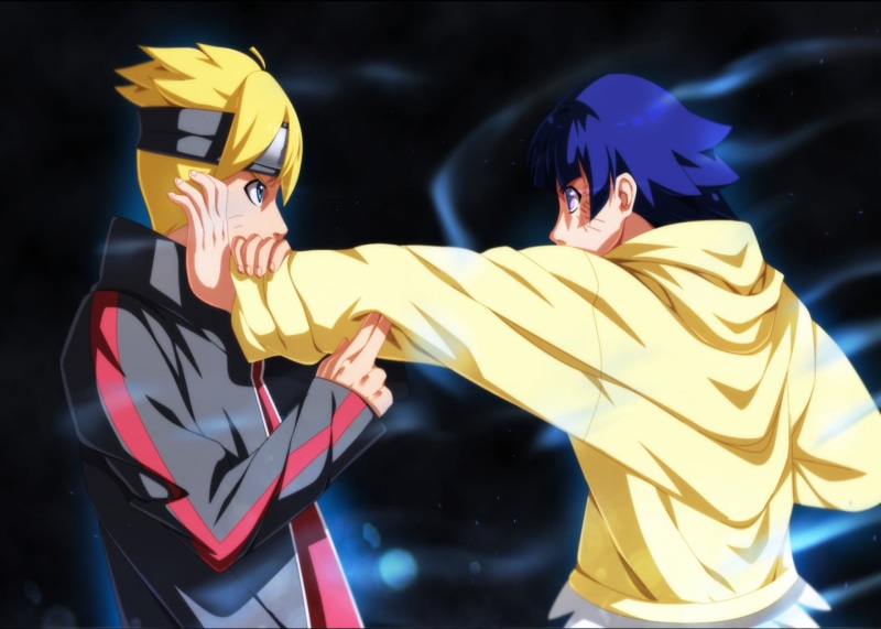 creativity, Boruto: Naruto the Movie, 1080P, lifestyles, front view, digital, leisure activity, Himawari Uzumaki, unrecognizable person, obscured face