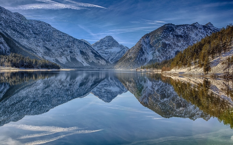 Plansee, 1080P, europe, nature, Tyrol, 4K, austria, 1920x1200, HD WALLAPERS