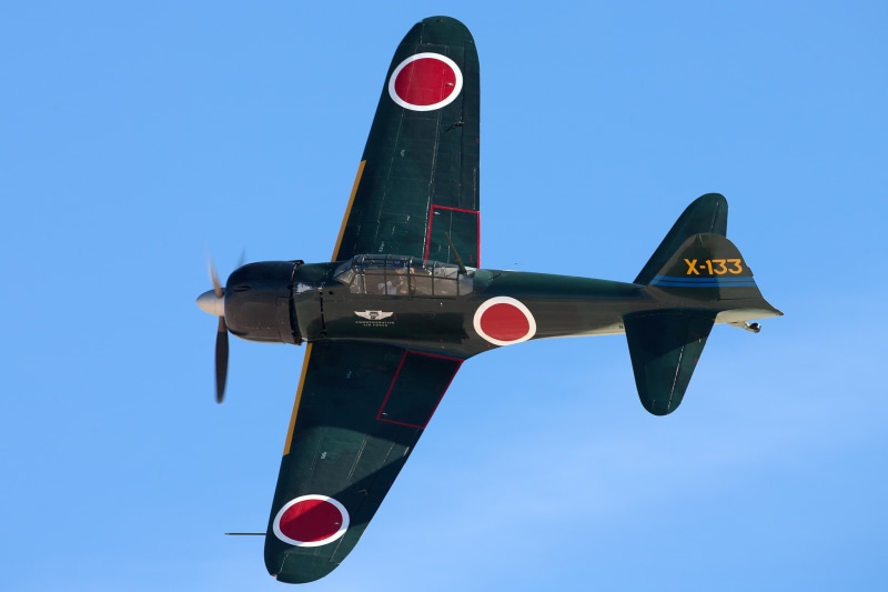 Mitsubishi, Japanese, deck, fighter, A6M Zero, 1080P, easy