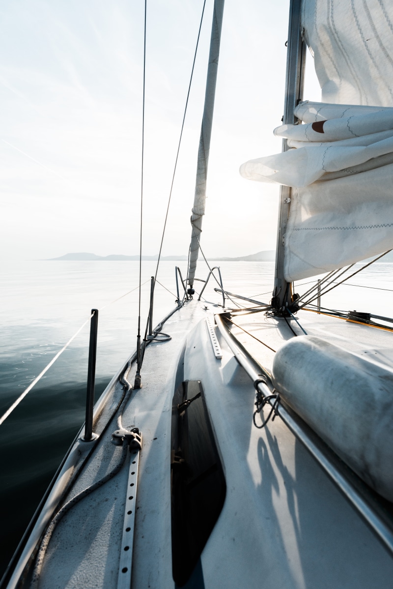 sailing, no people, pole, nautical vessel, rope, sea, adventure, mode of transportation, ship, yacht, day, transportation, sky, 5K, lock screen background