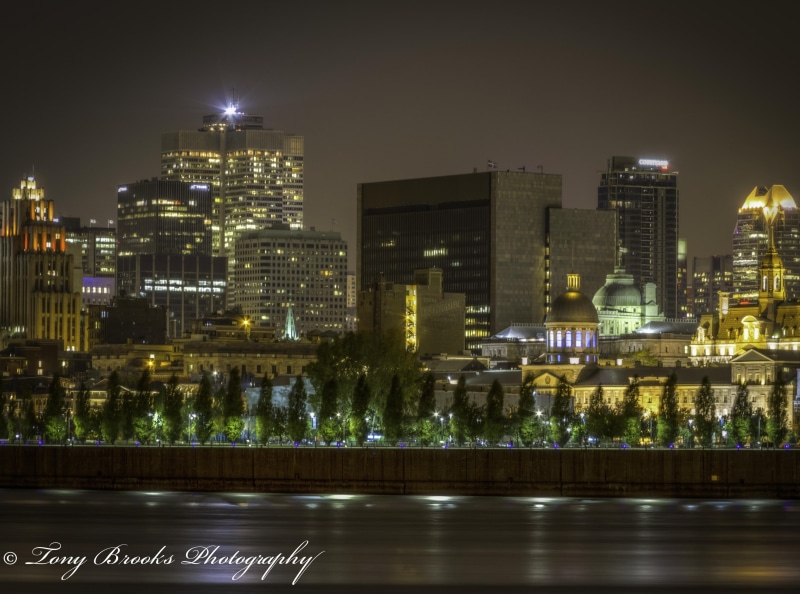 illuminated, tall - high, financial district, laurent, residential district, office, building exterior, water, montreal, building, canonef28135mmf3556isusm