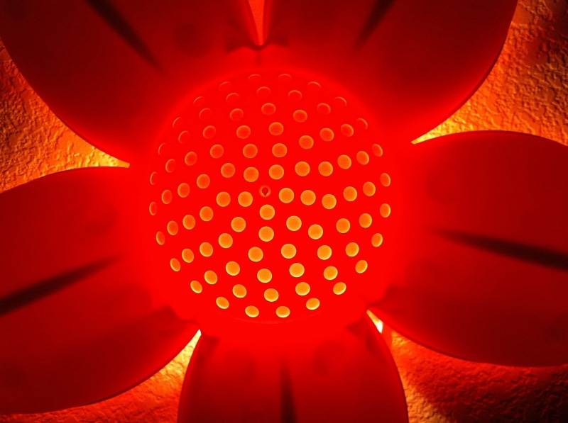 science, red, indoors, large group of objects, Lamp, repetition, luxury, nightlife, shape, close-up, backgrounds, illuminated, 2K, no people, Flower, full frame