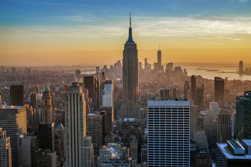 office, tall - high, 2K, settlement, travel destinations, no people, sunset, downtown district, cityscape, spire, residential district, skyscraper, tower