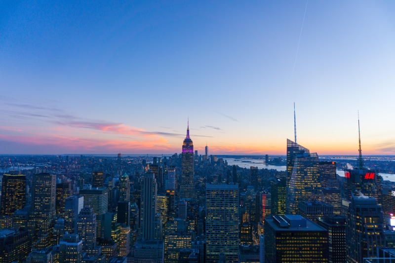New York City, lights, city, 5K, skycrapers