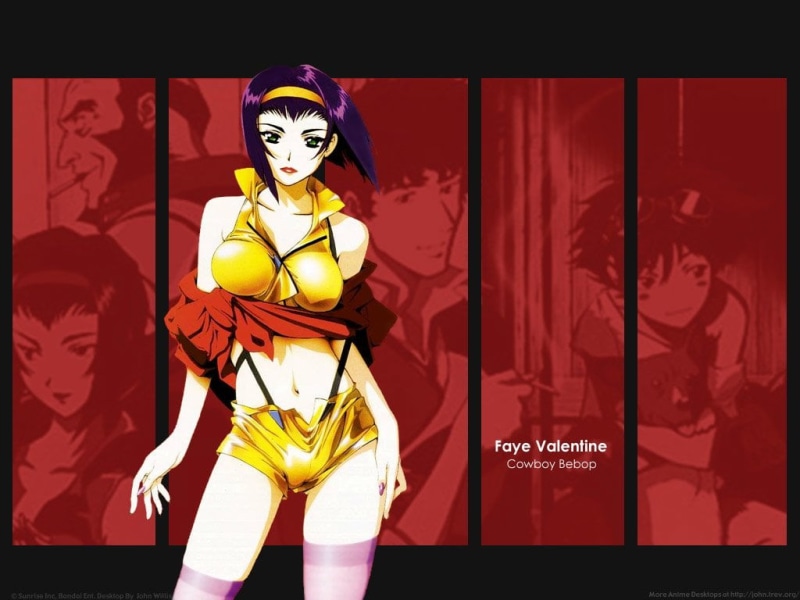 faye, architecture, portrait, uniform, indoors, arts culture and entertainment, front view, 480P, stage, clothing, red, human representation, Cowboy Bebop