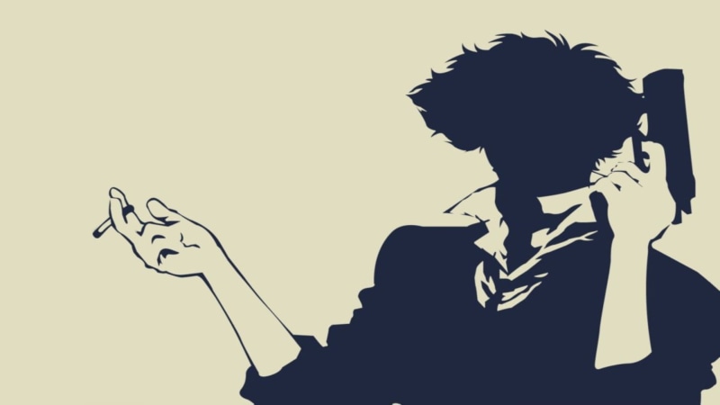 musician, side view, men, silhouette, business person, adult, headshot, human face, Cowboy Bebop, arts culture and entertainment, profile view, 1080P
