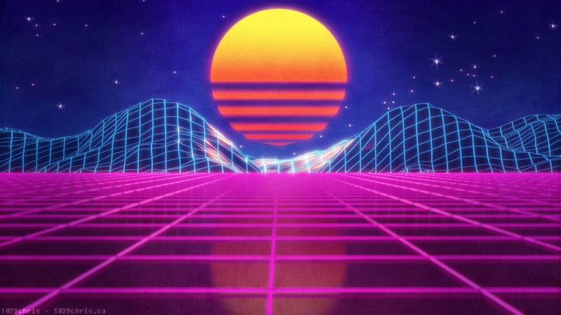 night, retro wave 4k hd   download for pc, built structure, sky, illuminated, pattern, no people, pink color, motion, digital composite, shape, abstract