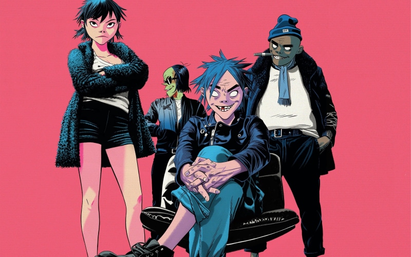 2K, Music, Gorillaz