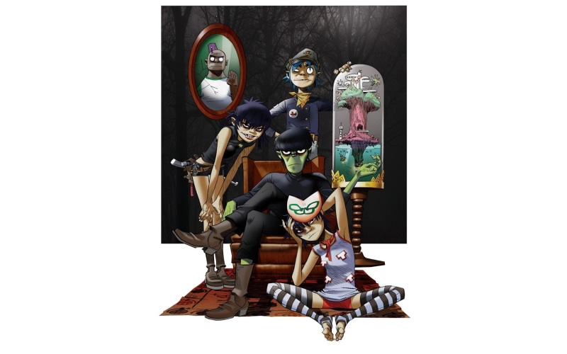 2, Noodle, 1080P, Murdoc Niccals, d, Jamie Hewlett, Gorillaz, Russel Hobbs