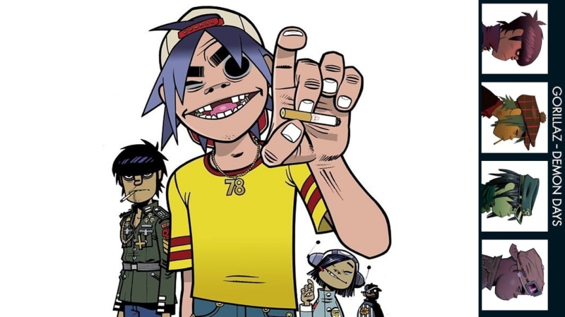 gorillaz, music, 720P, hd