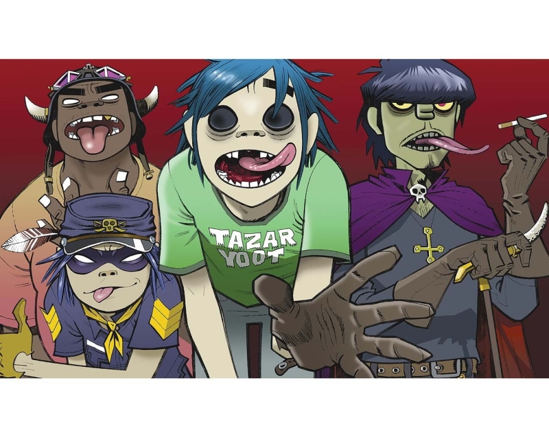 gorillaz, bands, hd, entertainment, x, 720P, art, Music