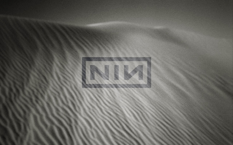 nine, monochrome, desert, inch, nails, 1080P, Nine Inch Nails, art, nature, deserts, grayscale, x, hd