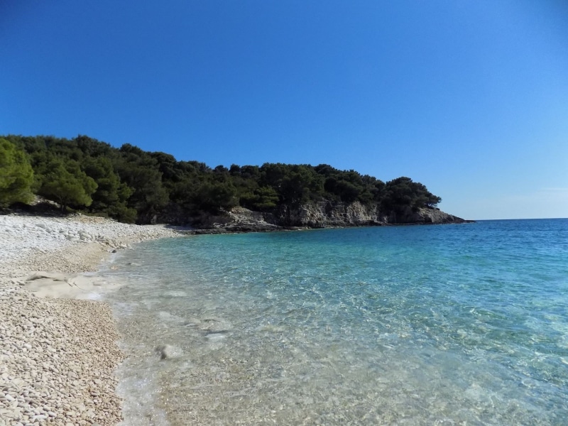 1080P, beach, sea, Croatia, nature