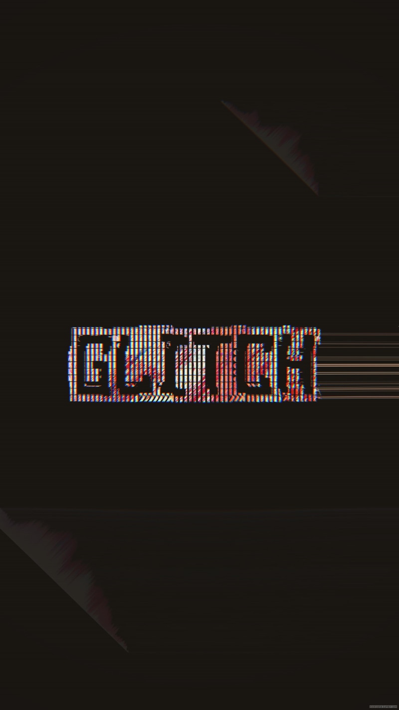 text, backgrounds, illuminated, abstract, glitch art, glowing, western script, music, black background, 4K, indoors, motion, technology, neon, dark, no people