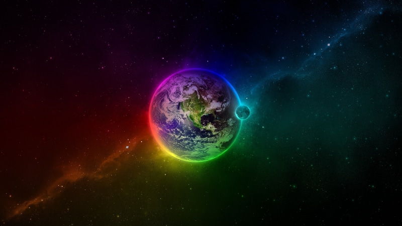 earth, colourful, 2K, space