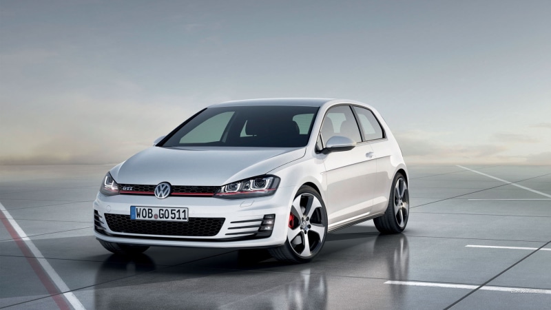 travel, VW Golf GTI, small, nature, motion, sports car, trip, holiday, mode of transportation, journey, motor vehicle, outdoors, land vehicle, Volkswagen