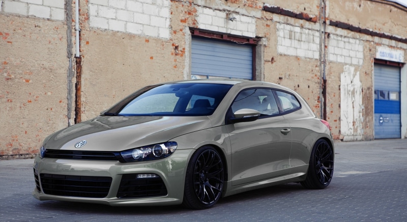 parking, Volkswagen, 1080P, motor vehicle, artistic, architecture, transportation, vw, no people, stationary, descarpentrie, scirocco, vintage car, golf