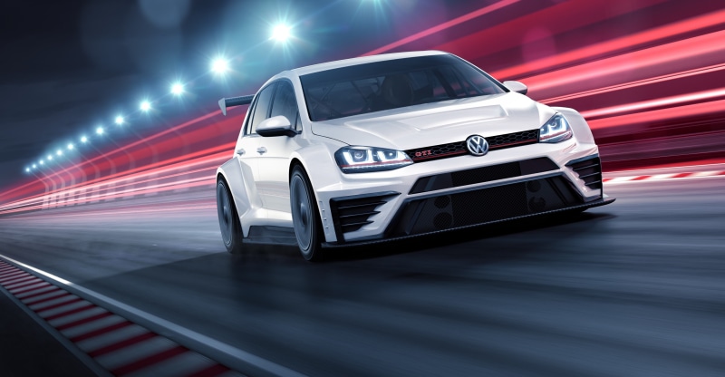 volkswagen golf gti tcr 4k image, 4K