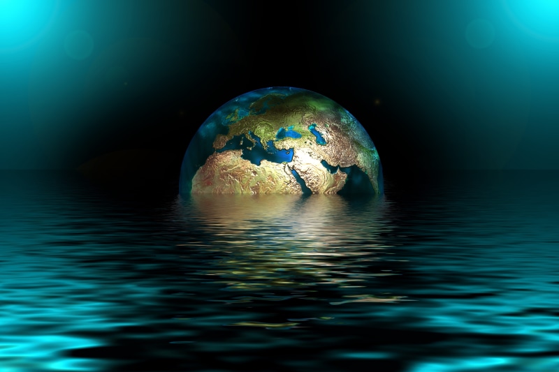 country, globe - man made object, environmental protection, no people, world, illuminated, sunlight, continents, apocalypse, earth, states of america, digital composite
