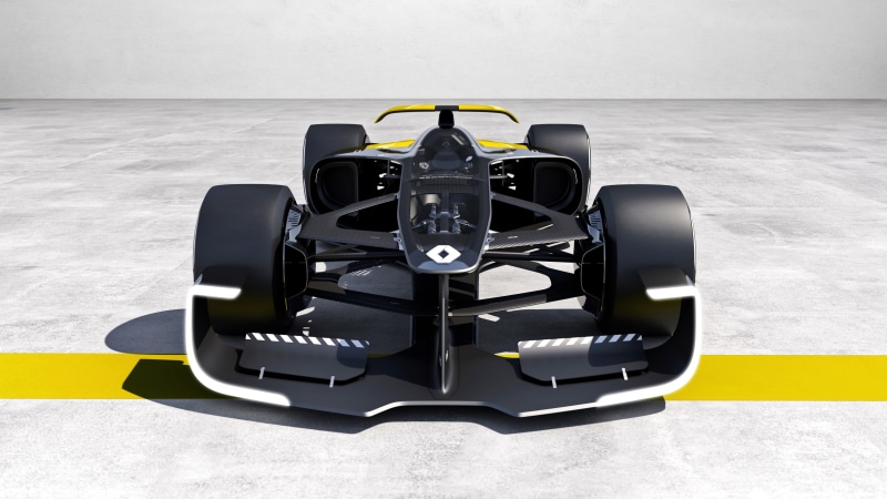 Renault Sport Racing, Formula One, Concept cars, Shanghai Auto Show, 4K, 2017, Renault R.S. 2027 Vision, 4K