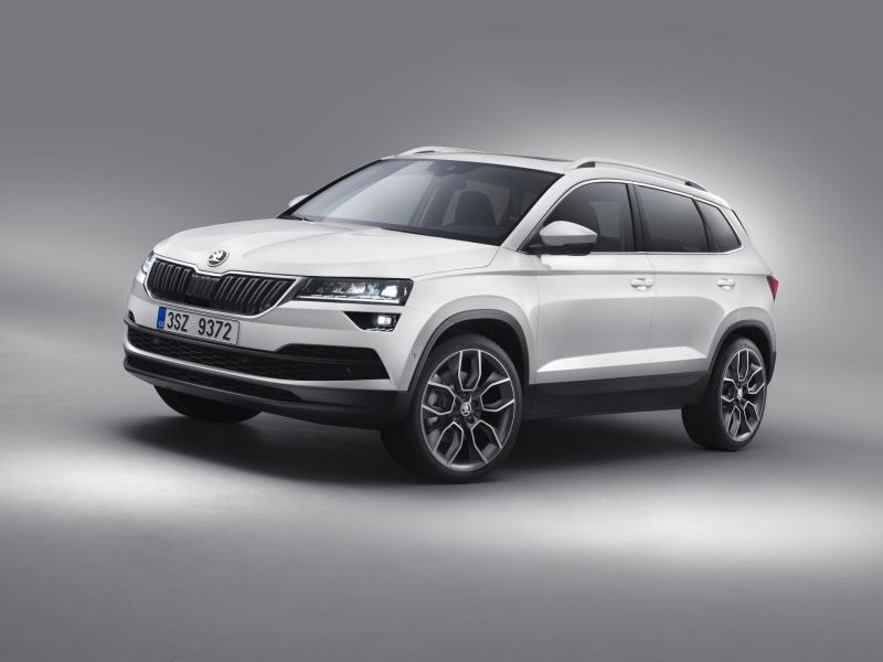 Car, Skoda, White Car, SUV, 1080P, Vehicle, Škoda Karoq