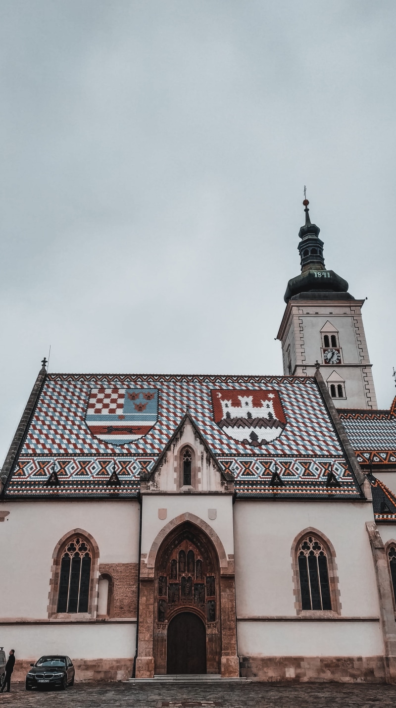 nature, low angle view, building exterior, architecture, cloud - sky, croatia, belief, building, city, outdoors, spire, place of worship, sky, religion