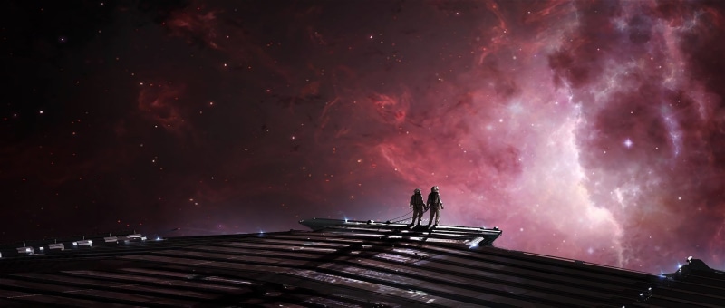astronomy, sky, exploration, outdoors, 1080P, stars, space, beauty in nature, purple, people, nature, star - space, galaxy, milky way, astronaut, night
