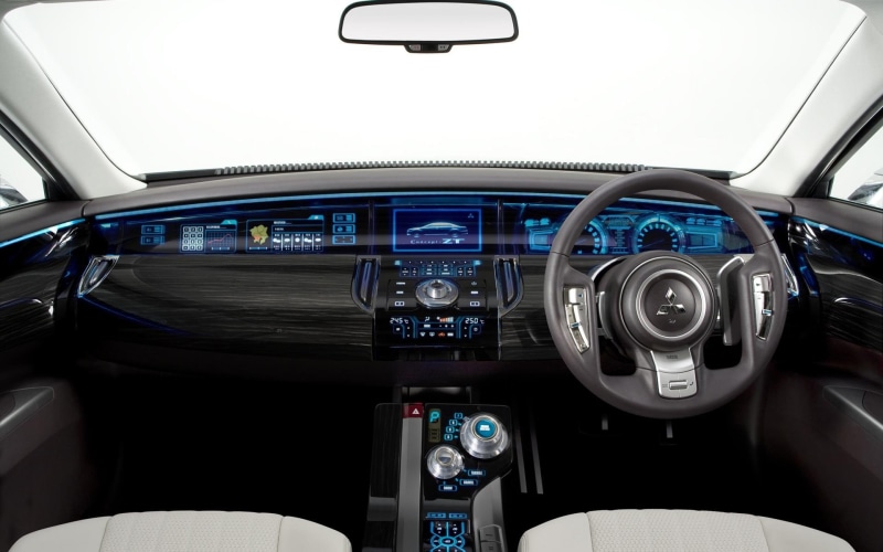 mitsubishi, interior, zt concept, concept, 1080P, cars, future, zt, mitshubishi