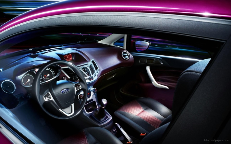 car, ford, interior, 1080P, cars, fiesta, view