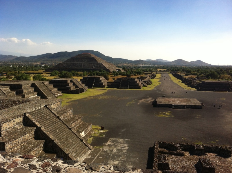 surrounded, pyramid, architecture, day, beauty in nature, pyramids, pyramid of the sun, environment, travel destinations, tranquil scene, the past, mexico