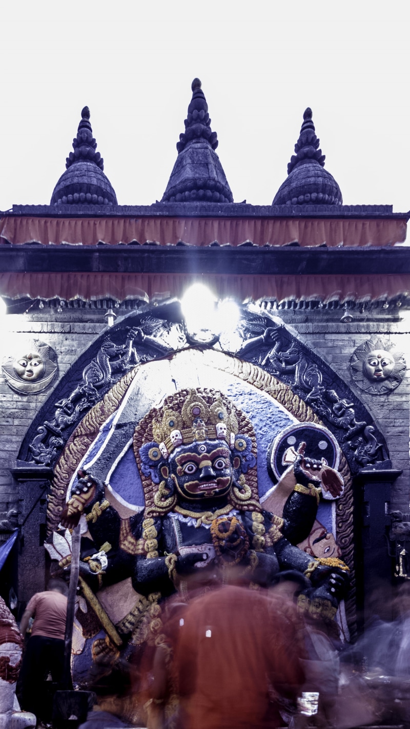 travel destinations, art and craft, belief, temple, tourism, oneplus5, hanuman dhoka, spirituality, kathmandu, s3, building exterior, illuminated, built structure