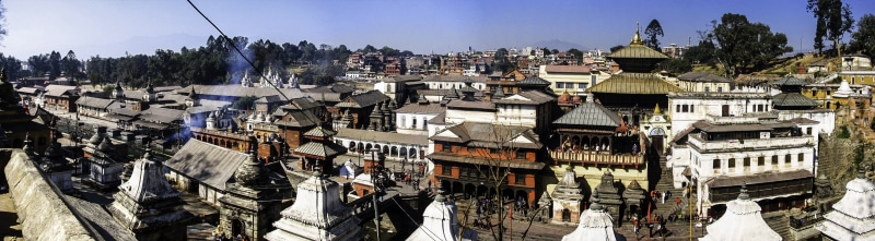 tourism, travel Destinations, plant, house, public domain, Panorama, panoramic, roof, photos, Pashupatinath Temple, cityscape, outdoors, scenics - nature
