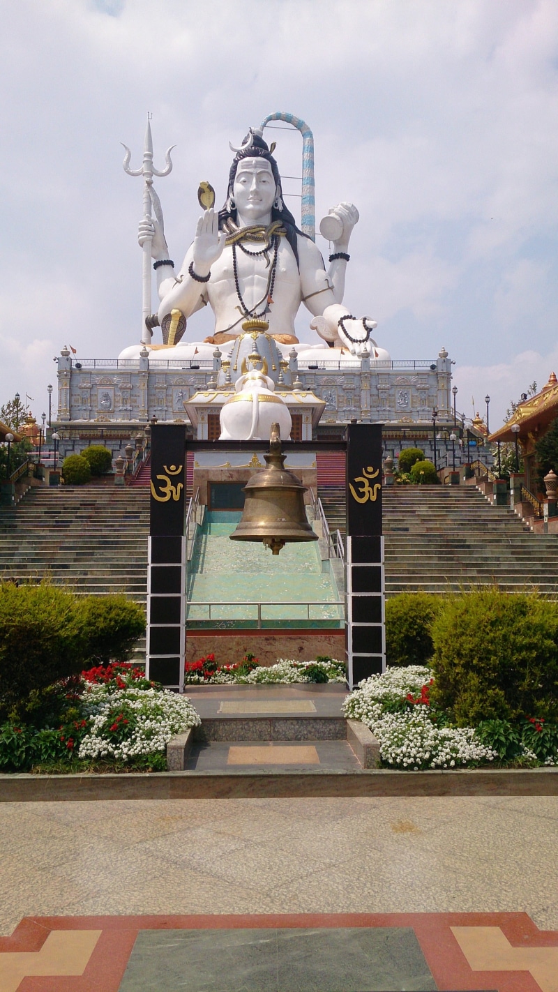 outdoors, 4K, male likeness, india, statue, adventure, no people, sky, flowering plant, sculpture, religion, art and craft, manchi, temple, hindu, park