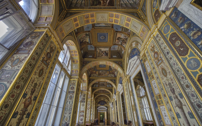architecture, 4K, saint, no people, architectural feature, ceiling, ornate, place of worship, religion, gothic style, petersburg, travel destinations