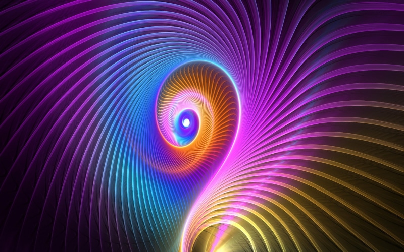 color, colors, pattern, 1080P, light, spiral, spiral pattern
