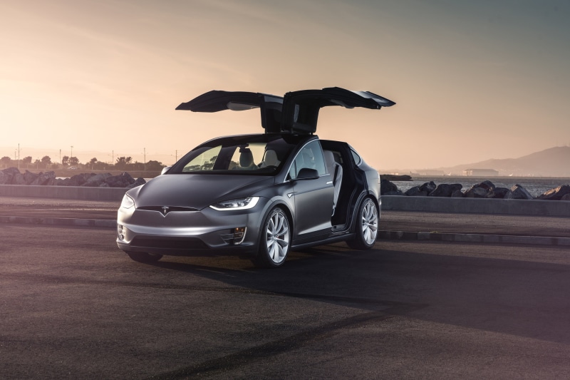 X P90D, Car, 1080P, Tesla, Electric, Model, Doors